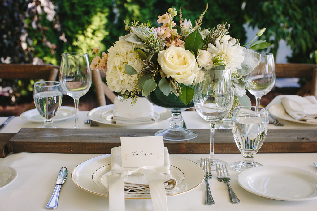 Backyard Summer wedding