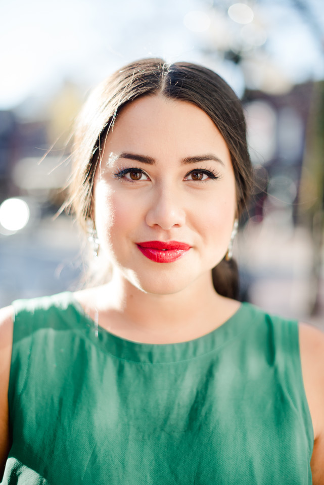 New Year's Eve Makeup: Winged Liner and Red Lips!