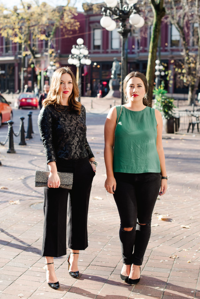 New Year's Eve Makeup: Winged Liner and Red Lips!