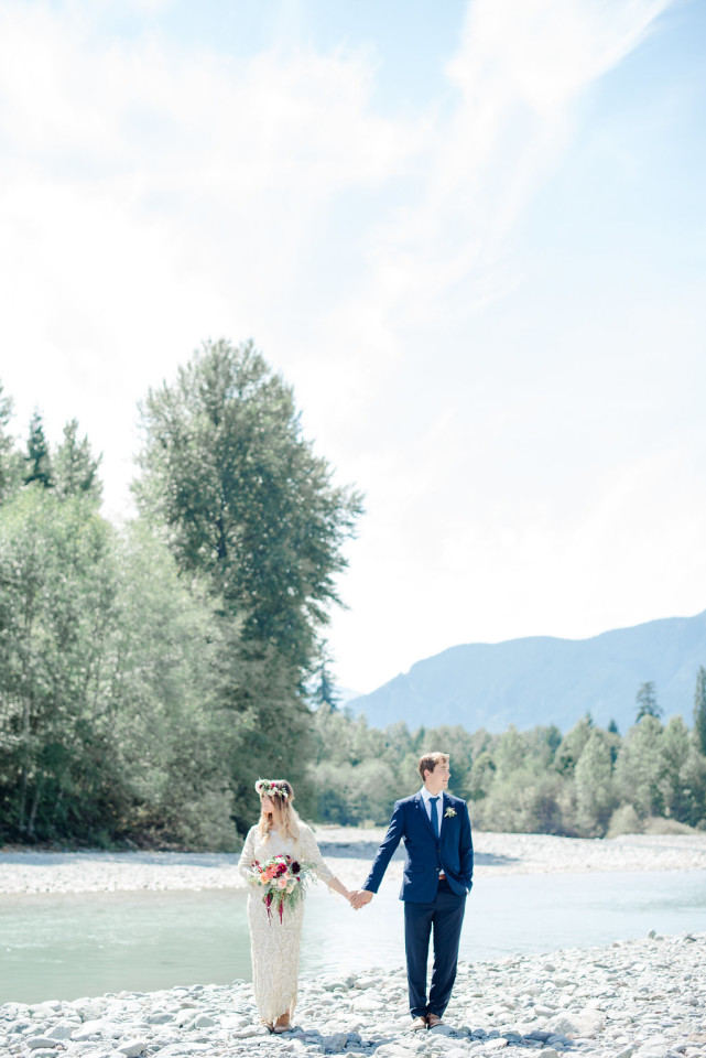 Backyard Squamish Wedding