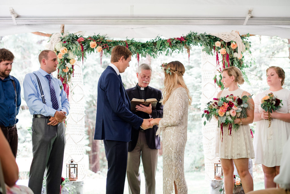 Backyard Squamish Wedding