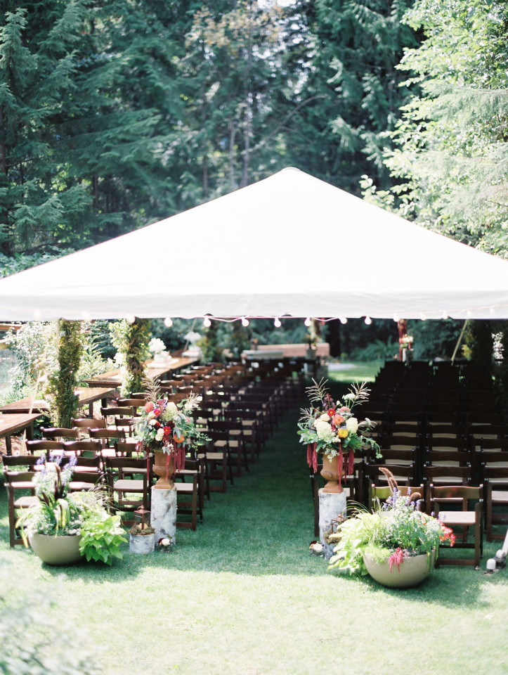 Backyard Squamish Wedding