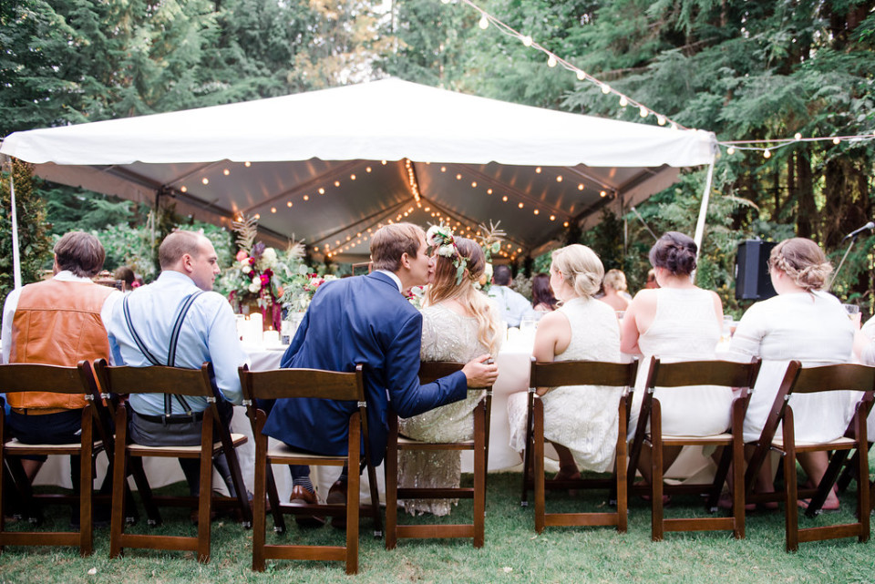 Backyard Squamish Wedding