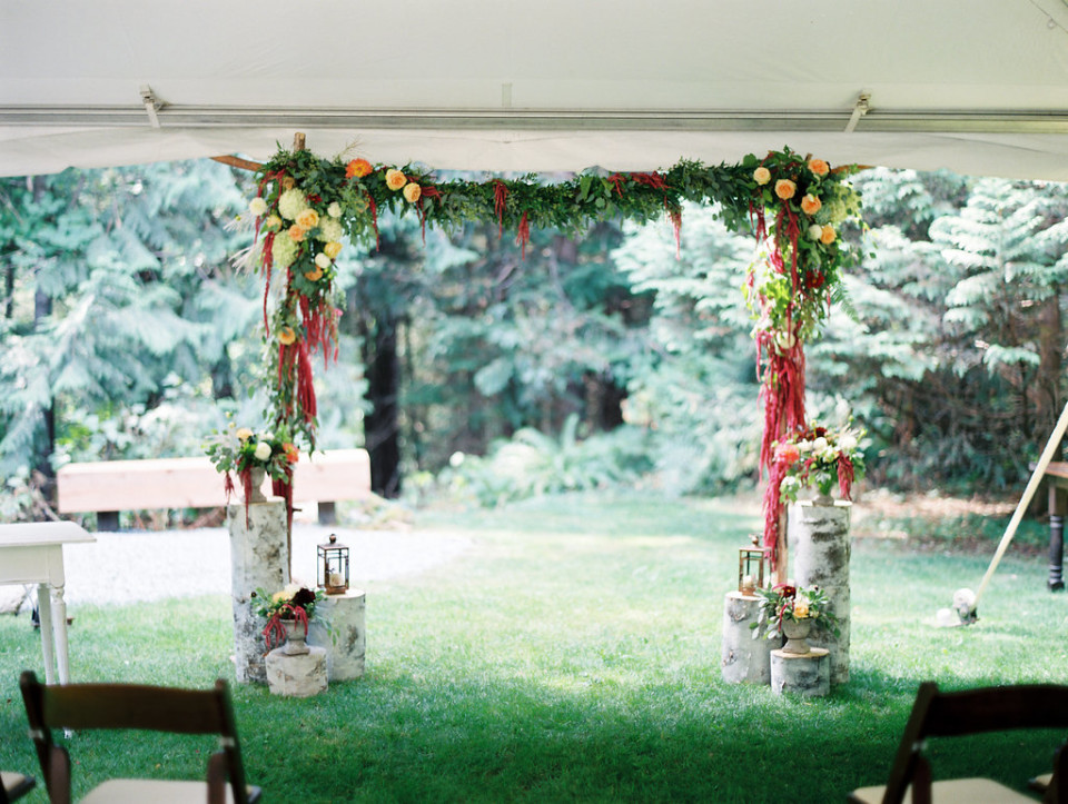 Backyard Squamish Wedding