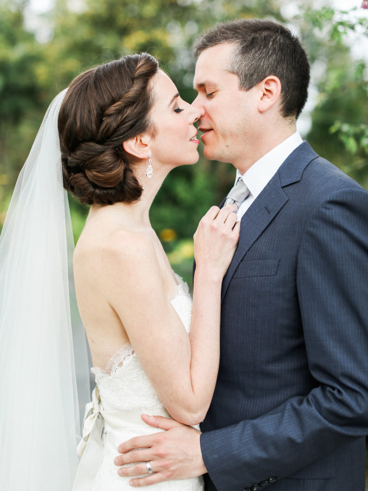 Diana & Aarons Van Dusen Garden Wedding