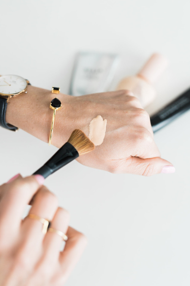 Skin prep before makeup