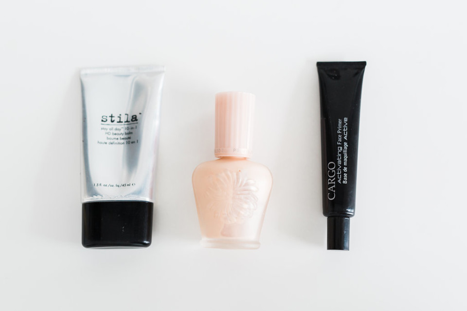 Skin prep before makeup