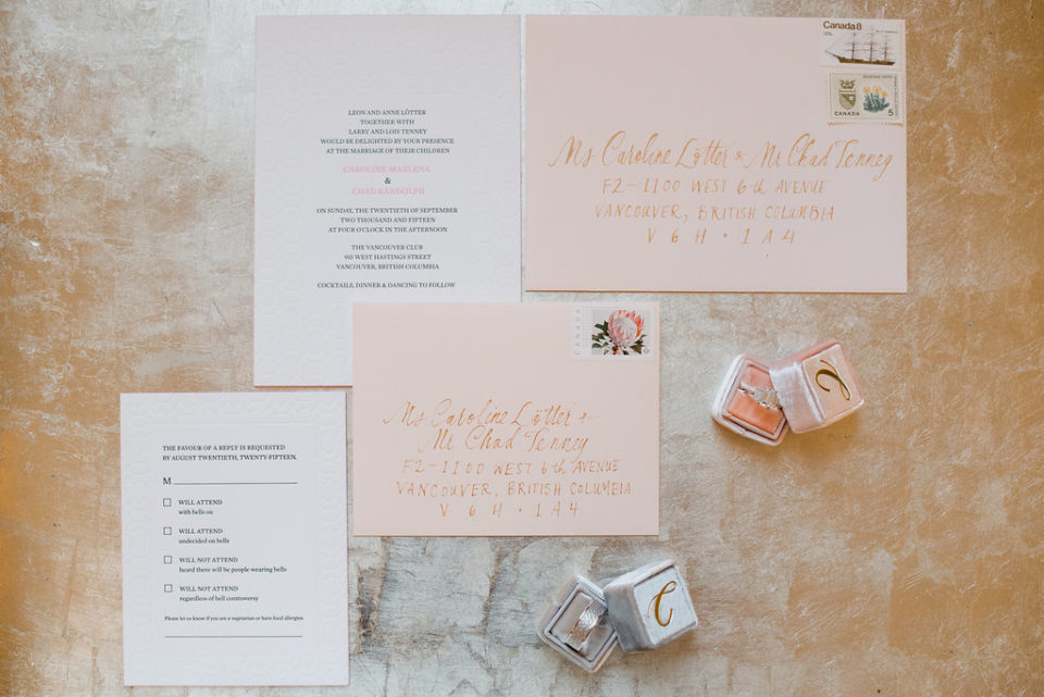 Elegant Vancouver Club Wedding