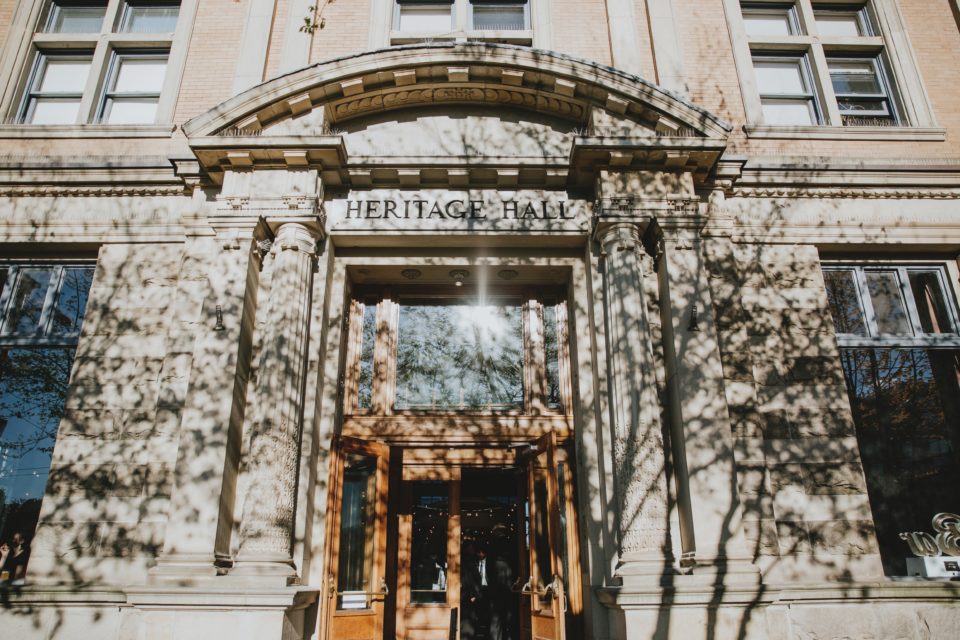 Heritage Hall Wedding
