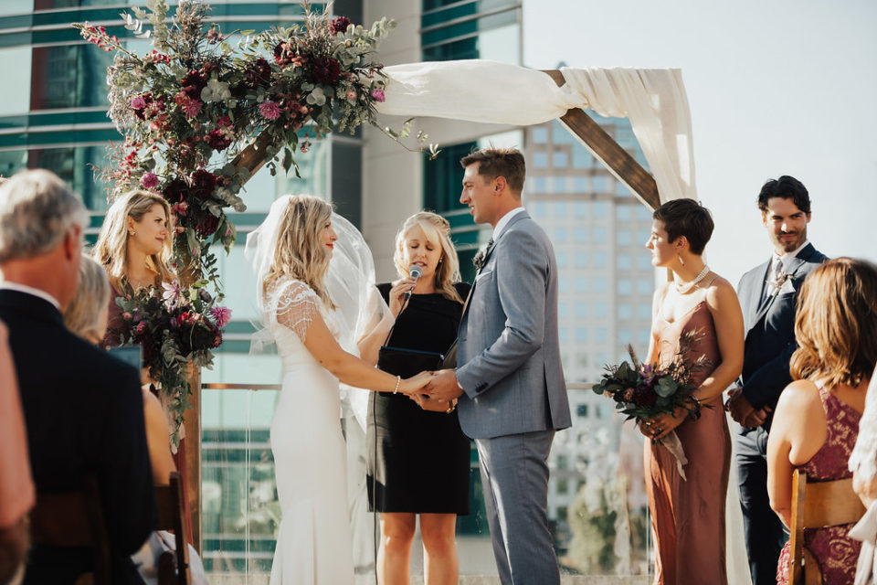 Rooftop Wedding in Vancouver